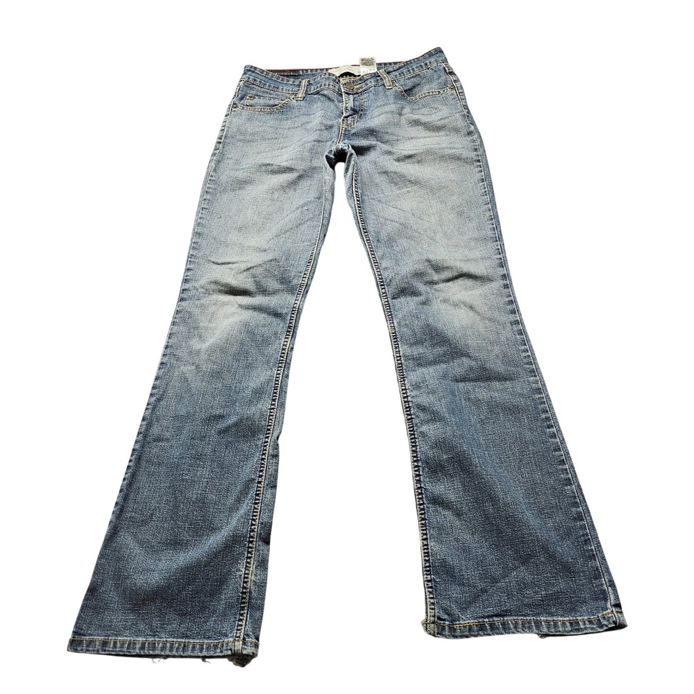 Levi Strauss Signature Bootcut Jeans Womens 33x31 Blue Denim Medium Wash Casual